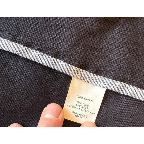 NWOT J. Crew Hooded Essie Jacket Lightweight Utility Size PS (classic preppy) - Picture 7 of 7